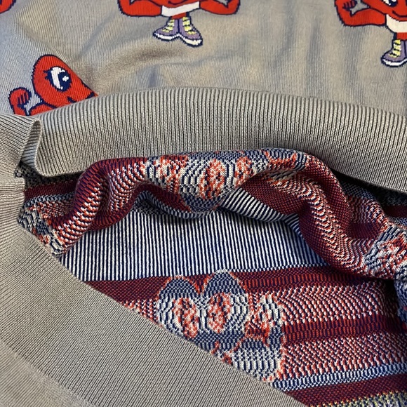 LOVE Moschino Wool Muscle/Heart Sweater - Picture 9 of 14